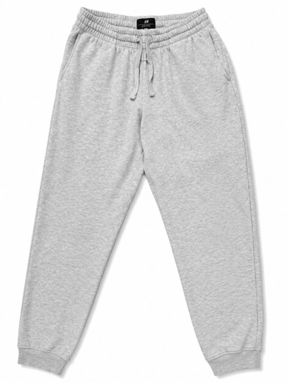 H&M Heather Grey Regular Fit Sweatpants Joggers Unisex M